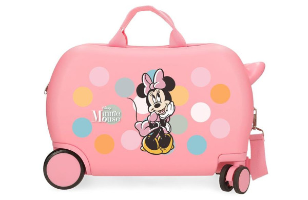 Dečiji kofer ABS 45cm Joumma Minnie Enjoy the day Pink  (4311041)