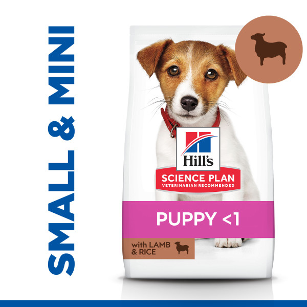 Hrana za pse Hill's Science Plan Small & Mini Puppy s Jagnjetinom i Pirinčem 6 kg