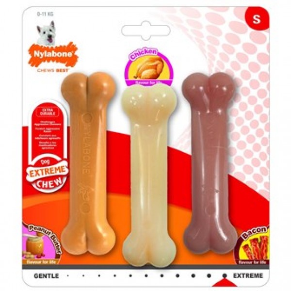 Nylabone Extreme Chew Set Igračka za žvakanje S