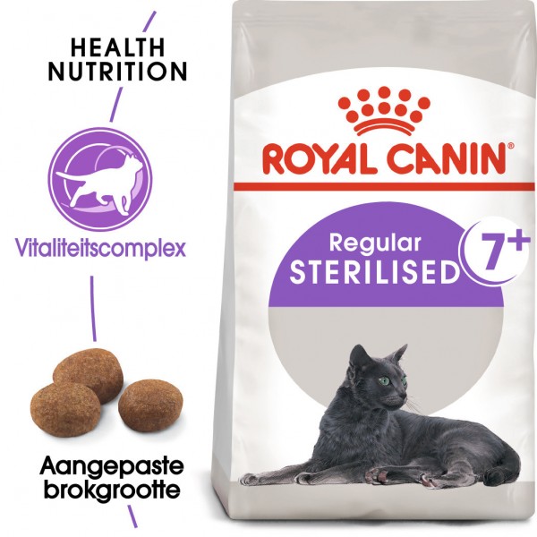 Royal Canin Suva hrana za odrasle mačke  Sterilised +7 - 400gr.