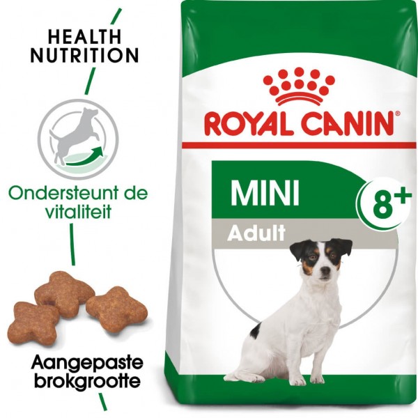 Royal Canin  Mini Adult +8 - Suva hrana za pse 800gr.