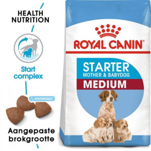 Royal Canin  Suva hrana za štence Medium Starter 4kg.