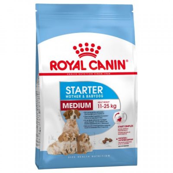 Royal Canin  Suva hrana za štence Medium Starter 15kg.