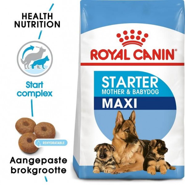 Royal Canin Suva hrana za štence Maxi Starter 4kg.