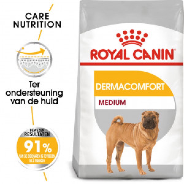 Royal Canin Suva hrana za pse Medium Dermacomfort 3kg.